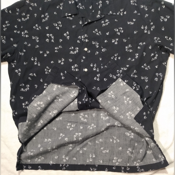 Vintage POLO Ralph Lauren All Over Boat Print Clayton Camp Button up Shirt L/XL - Picture 7 of 9